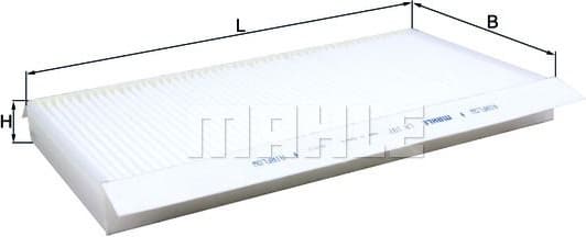 Filter cabin LA197 - image 2