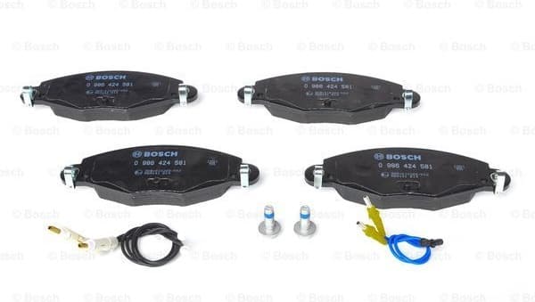 Brake Pad Set, disc brake 0986424581 - image 6