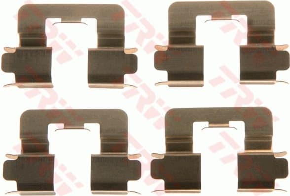 Accessory Kit, disc brake pad PFK581