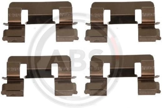 Accessory Kit, disc brake pad 1293Q