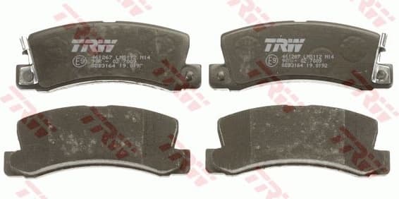 Brake Pad Set, disc brake COTEC GDB3164 - image 2