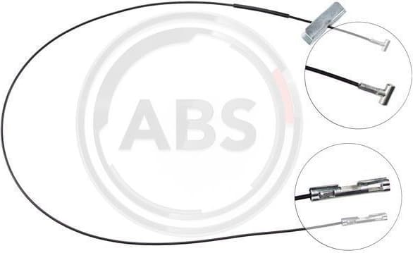 Cable Pull, parking brake K17242