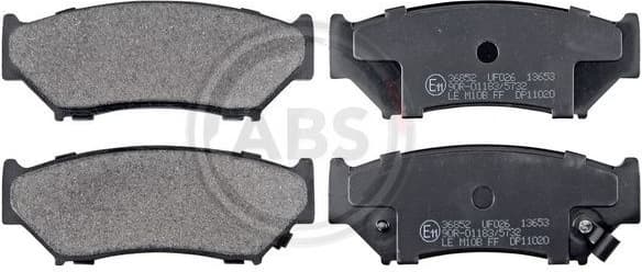 Brake Pad Set, disc brake 36852
