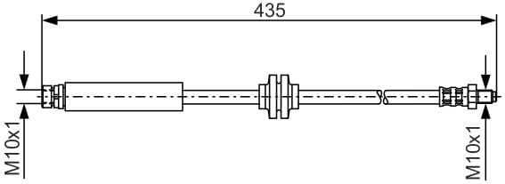 Brake Hose 1 987 481 373 - image 6