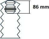 Dust Cover Kit, shock absorber Protection Kit 910358