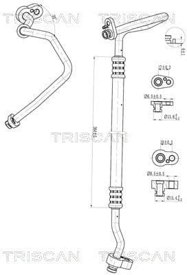 High/Low-pressure Line, air conditioning 9010 29028