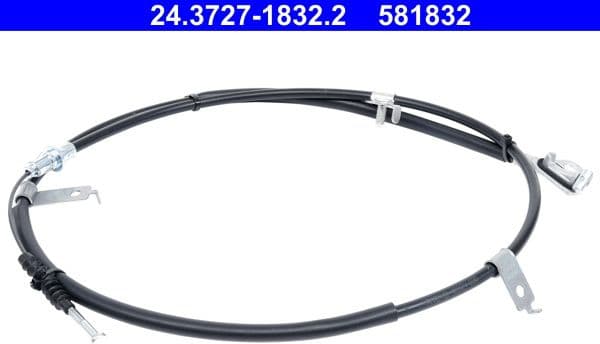 Cable Pull, parking brake 24.3727-1832.2 - image 2
