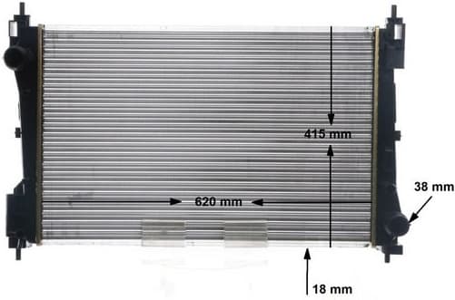 Radiator, engine cooling BEHR CR1794000S - image 11