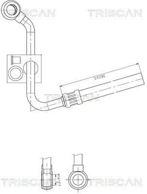 Hydraulic Hose, steering 8516 11025