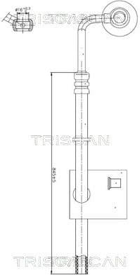 Hydraulic Hose, steering 8516 29030