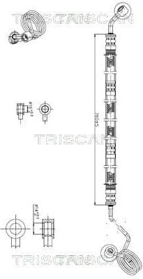 Hydraulic Hose, steering 8516 29033