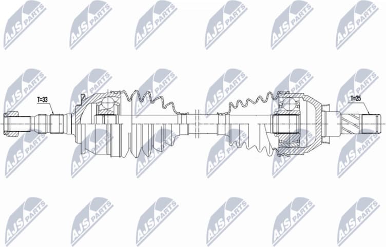 Drive Shaft NPW-PL-154