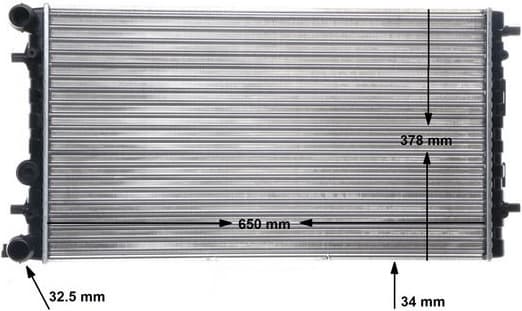 Radiator, engine cooling BEHR CR477001S - image 15