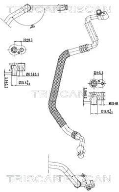 High/Low-pressure Line, air conditioning 9010 29010