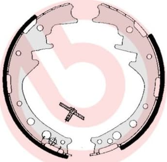 Brake Shoe Set ESSENTIAL LINE S 83 521