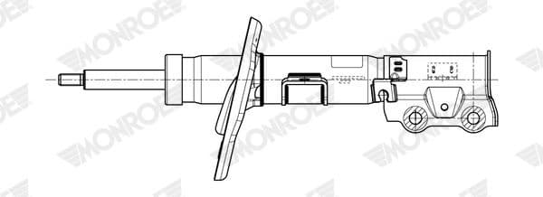 Shock Absorber MONROE ORIGINAL (Gas Technology) G7943 - image 2