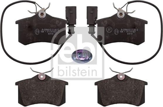 Brake Pad Set, disc brake 116018