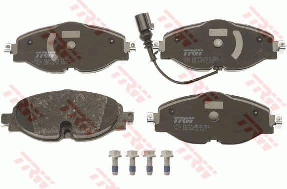 Brake pads front, Top Quality GDB1956 - image 2