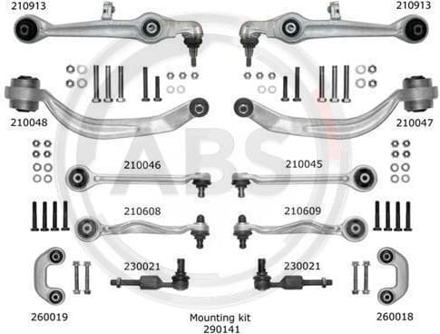 Repair Kit, control arm SMARTKIT 219902