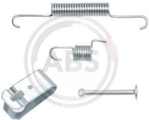 Accessory Kit, parking brake shoes 0895Q