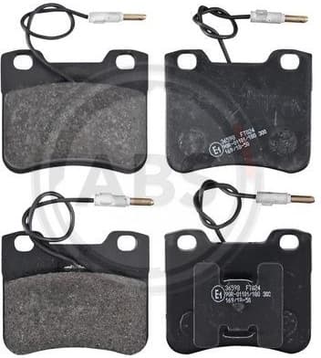 Brake Pad Set, disc brake 36598