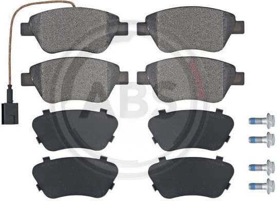 Brake Pad Set, disc brake 37280