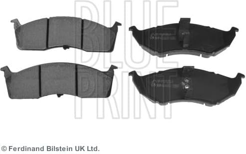 Brake Pad Set, disc brake ADA104227