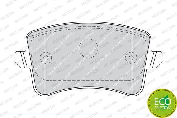 Brake pads rear, Top Quality FDB4190 - image 3