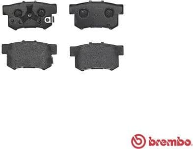 Brake pads rear, Top Quality P28051 - image 2