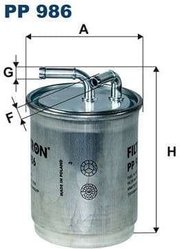 Fuel Filter PP986