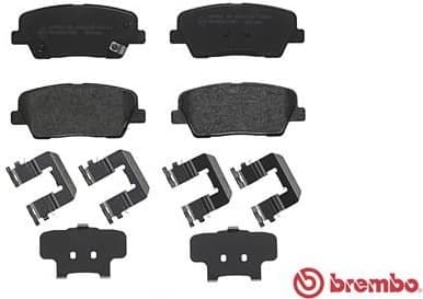 Brake pads rear, Top Quality P30063 - image 2