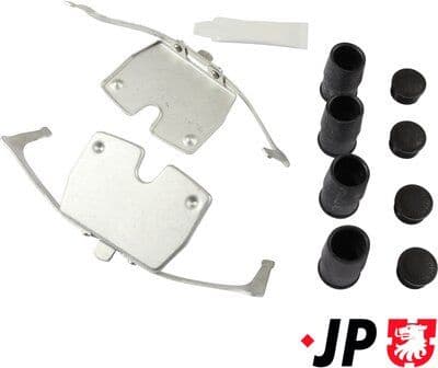 Accessory Kit, disc brake pad JP 1464003810
