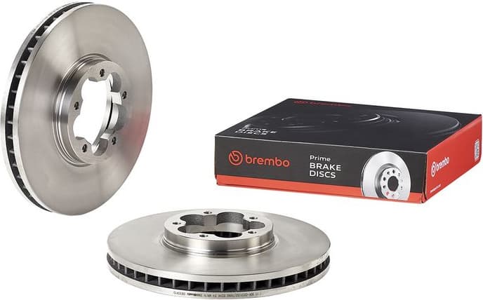 Brake Disc PRIME LINE 09.E834.10 - image 2