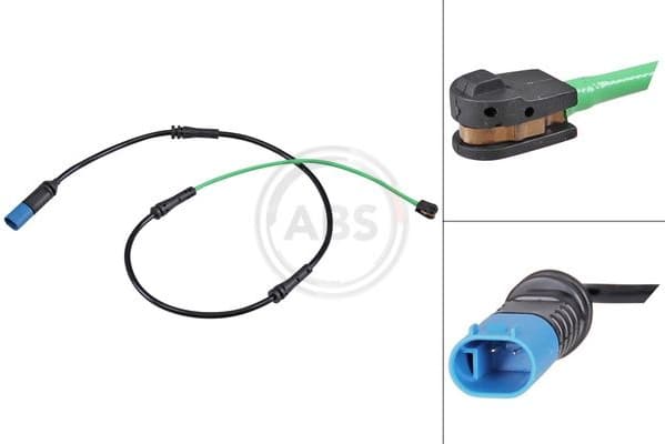 Warning Contact, brake pad wear 39476