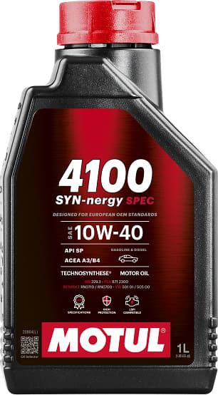 Engine Oil 4100 SYN-NERGY SPEC 10W-40 112890