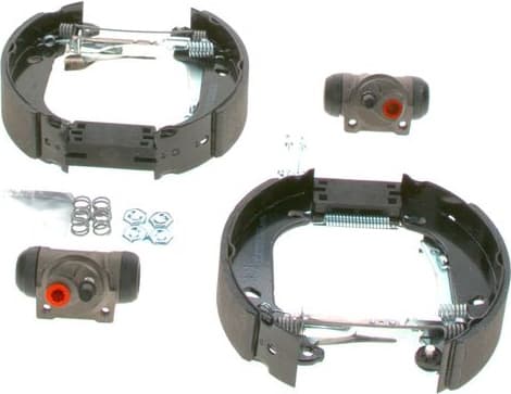Brake Shoe Set KIT SUPERPRO 0204114013 - image 5