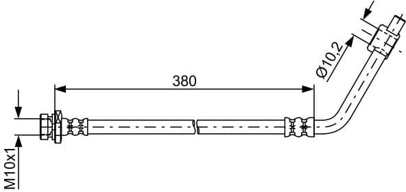 Brake Hose 1 987 481 835 - image 10