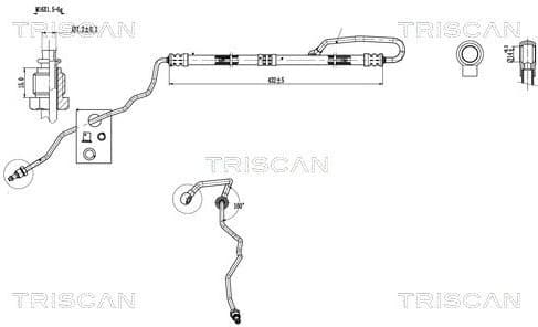 Hydraulic Hose, steering 8516 29024