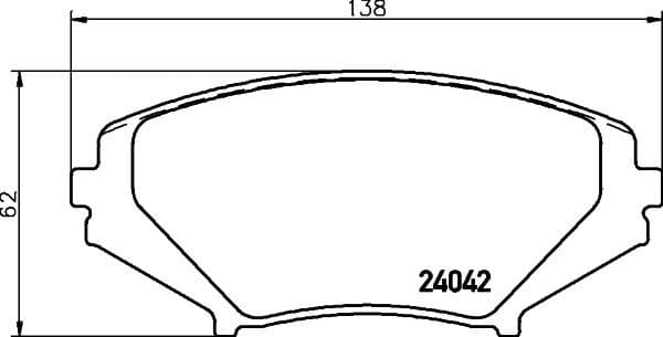 Brake Pad Set, disc brake 8DB 355 010-881 - image 4