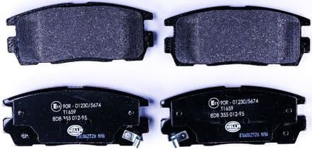 Brake Pad Set, disc brake 8DB 355 012-951