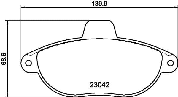 Brake Pad Set, disc brake 8DB 355 019-251 - image 4