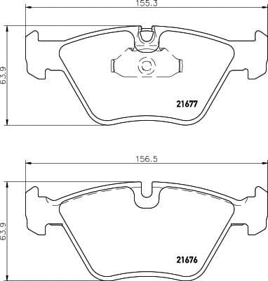 Brake Pad Set, disc brake 8DB 355 007-961 - image 4