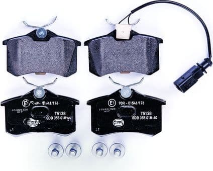 Brake Pad Set, disc brake 8DB 355 018-601