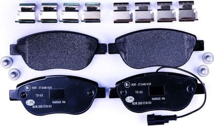 Brake Pad Set, disc brake 8DB 355 018-831