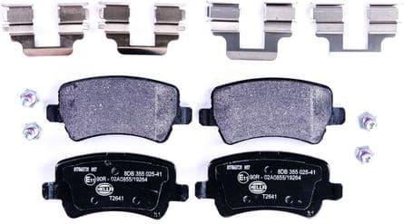 Brake Pad Set, disc brake 8DB 355 025-411