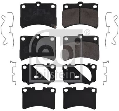 Brake Pad Set, disc brake 16661