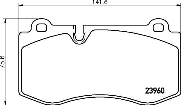 Brake Pad Set, disc brake 8DB 355 011-401 - image 4