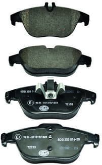 Brake Pad Set, disc brake 8DB 355 016-281