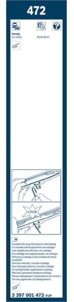 Wiper Blade Twin 3 397 001 472 - image 7