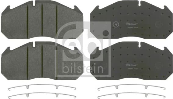 Brake Pad Set, disc brake 16562